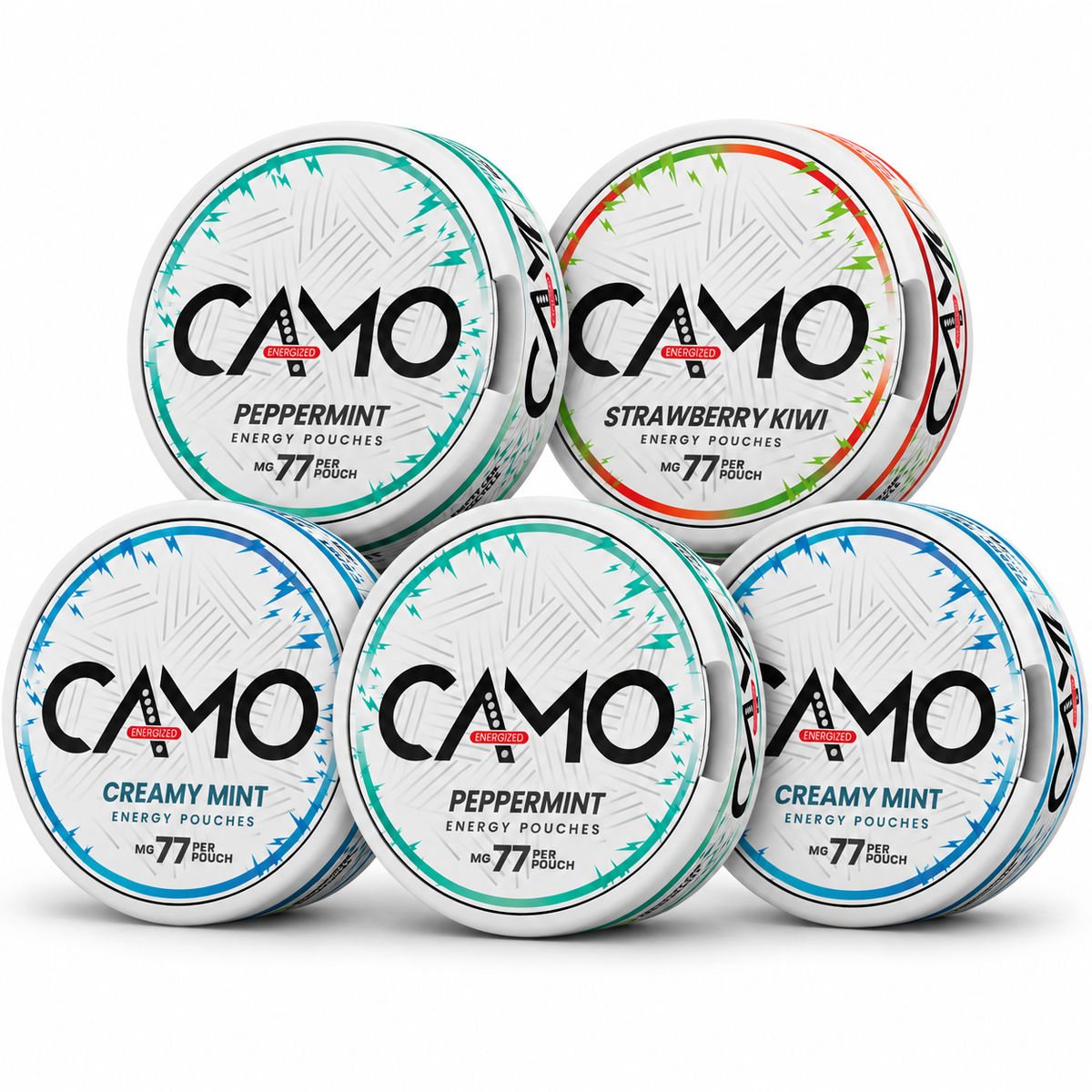 CAMO Mint 5-Pack – Energy Bundle 