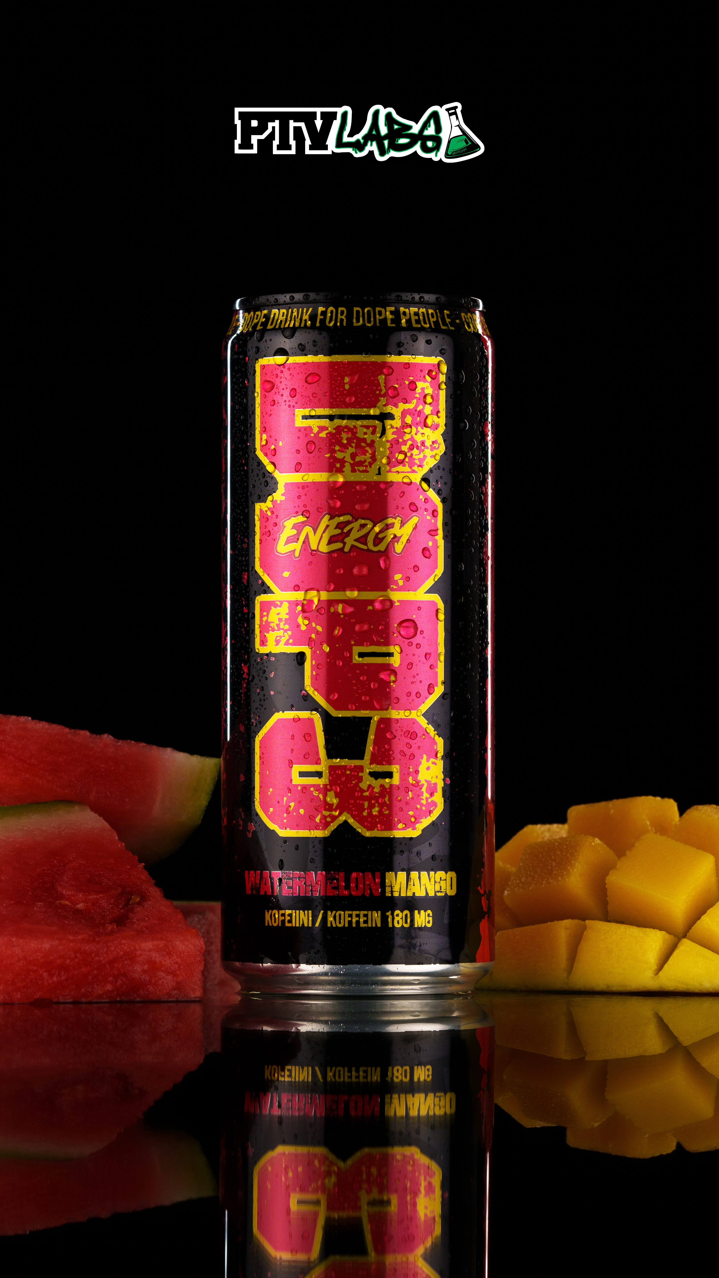 DOP3 ENERGY DRINK WATERMELON MANGO